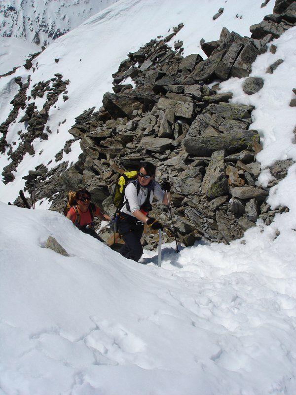 #1 Celia et Christine : A la montée, sortie au col du Passon Celia et Christine : A la montée, sortie au col du Passon