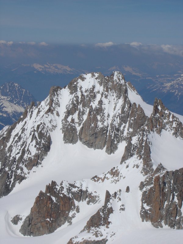 #3 Couloir de la Table : Beau point de vue sur le couloir de la Table à l Couloir de la Table : Beau point de vue sur le couloir de la Table à l'Aiguille du Tour