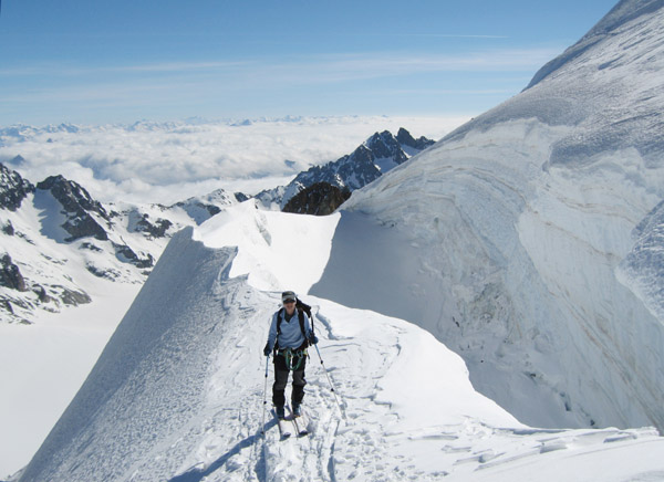 La grande crevasse : Attention à la marche !