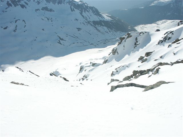 #5 Cheval Noir : Vue du couloir à mi-hauteur. Cheval Noir : Vue du couloir à mi-hauteur.