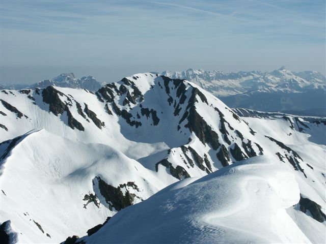 #2 Mont Mirantin : Mt Mirantin, face sud. Mont Mirantin : Mt Mirantin, face sud.