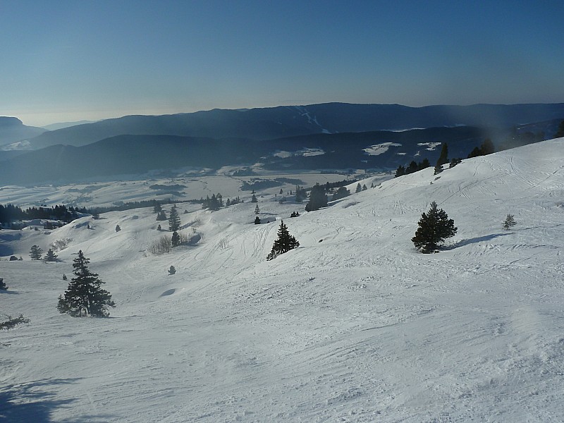 #5 Descente : c Descente : c'est bon en restant sur la "piste de ski"