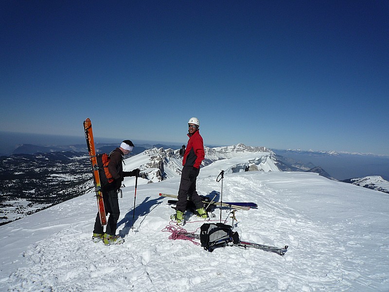 #7 Grand Veymont : le sommet avant une descente d Grand Veymont : le sommet avant une descente d'anthologie... holiday on ice