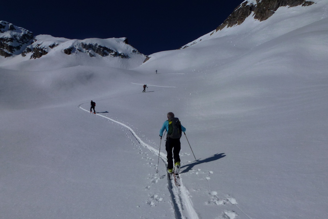 #8 Sous le Pas du Frêne : Nous arrivons au terme de cette longue première montée. Sous le Pas du Frêne : Nous arrivons au terme de cette longue première montée.