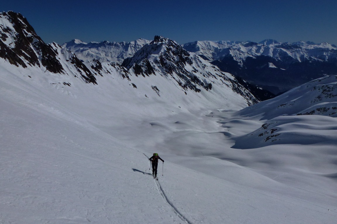 #5 En se retournant : Le vallon vu d En se retournant : Le vallon vu d'en haut.