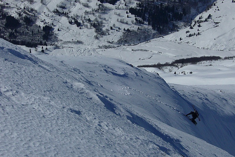#8 Bellacha : Marc Antoine dans la montée en crampons Bellacha : Marc Antoine dans la montée en crampons
