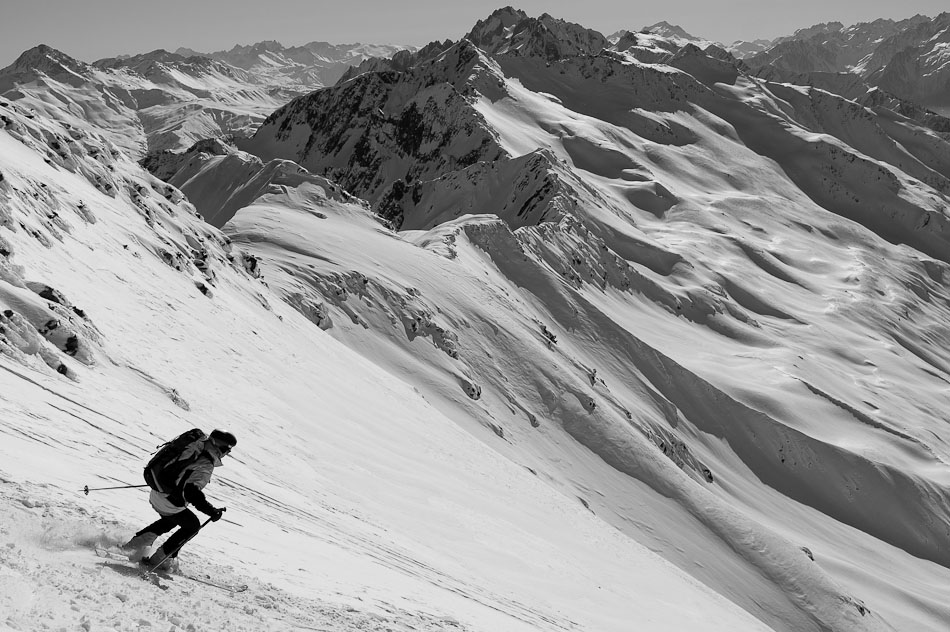 #9 Lemich devant Combe Bronsin : et toute la Lauzière Lemich devant Combe Bronsin : et toute la Lauzière
