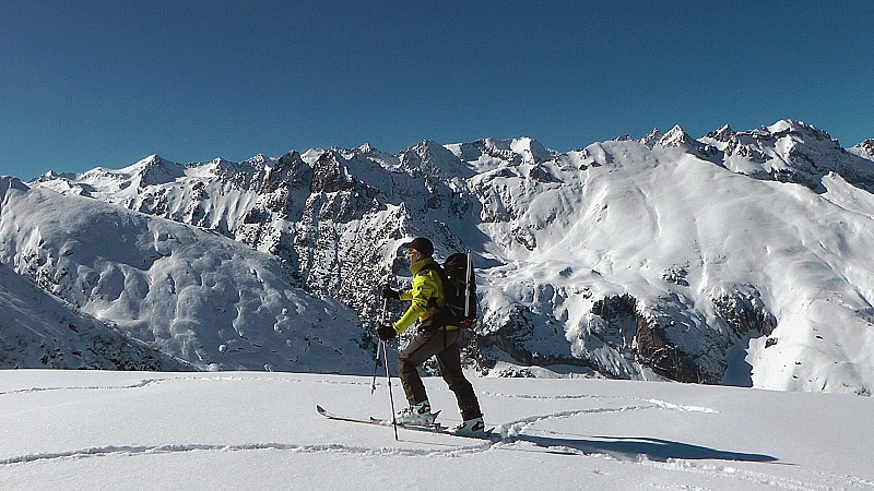 #13 2000m : juste en face de la Costa Garbella et du Mte Colombo, coté Palanfré 2000m : juste en face de la Costa Garbella et du Mte Colombo, coté Palanfré