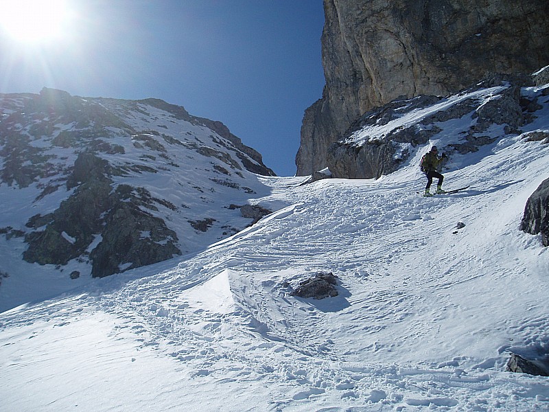 #8 Couloir terminal : Le passage pas drôle... Couloir terminal : Le passage pas drôle...