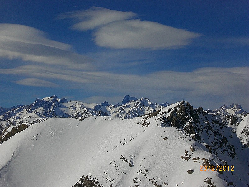 #2 Rocher de Barrabas : Lenticulaires sur les Ecrins Rocher de Barrabas : Lenticulaires sur les Ecrins
