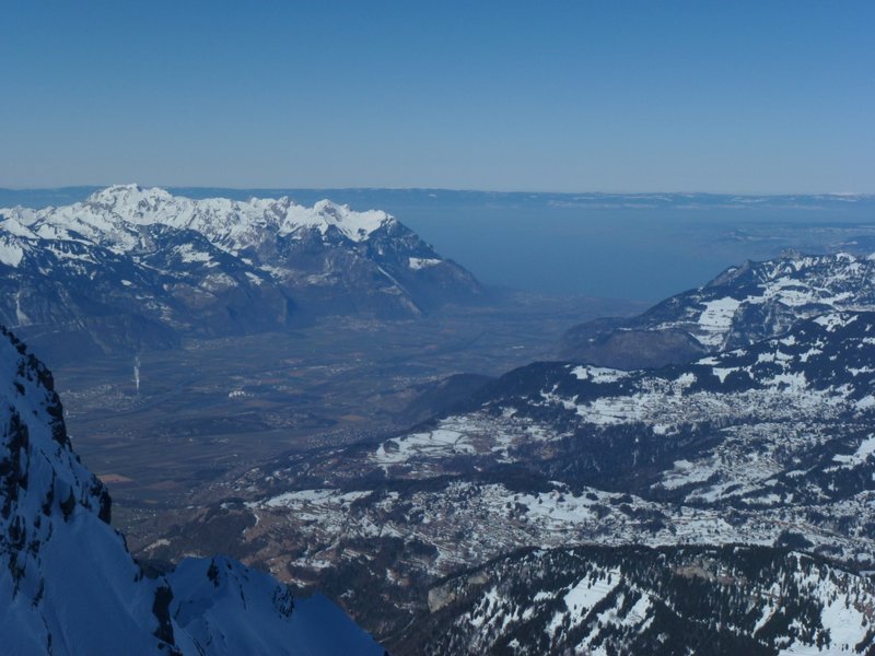 #7 Grd Muveran : Plaine du Rhône et Léman Grd Muveran : Plaine du Rhône et Léman