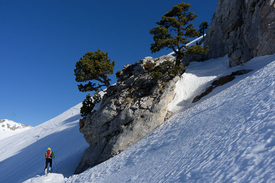 #1 vers le Col du Colombier : couteaux bien utiles! vers le Col du Colombier : couteaux bien utiles!