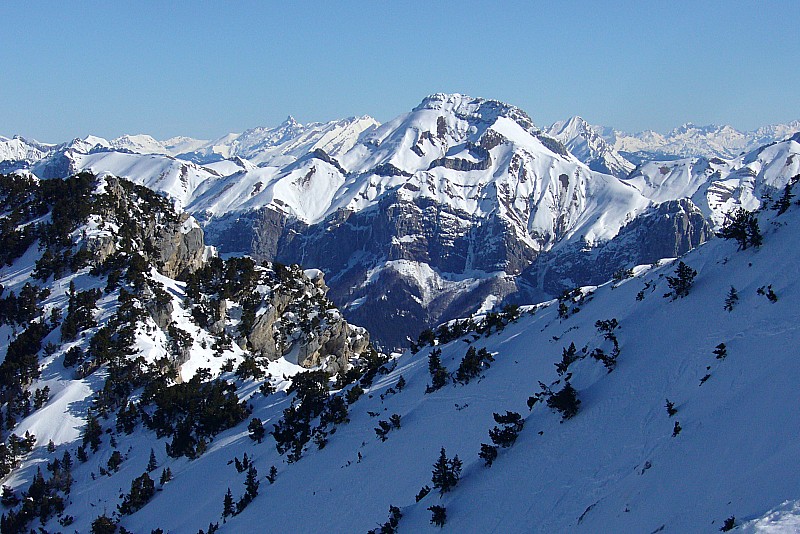 #4 Colombier : Échancrure entre Colombier et Roc de Poyez Colombier : Échancrure entre Colombier et Roc de Poyez