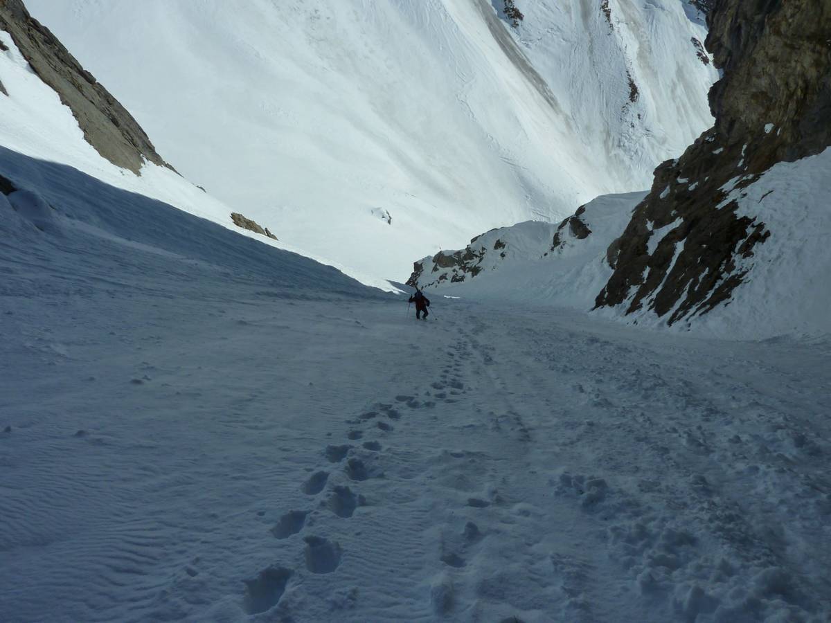 Remontée du couloir : j'ai fait un joli escalier pour tonton Al !!