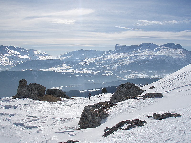 #2 Vue vers le sud : A l Vue vers le sud : A l'entrée du Vallon des Narrites.