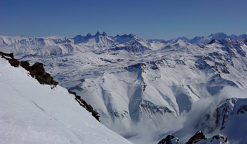 Rocher Blanc : panorama du sommet