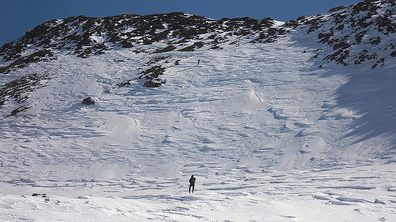 #3 Taillefer : dernière pente sous le sommet Taillefer : dernière pente sous le sommet