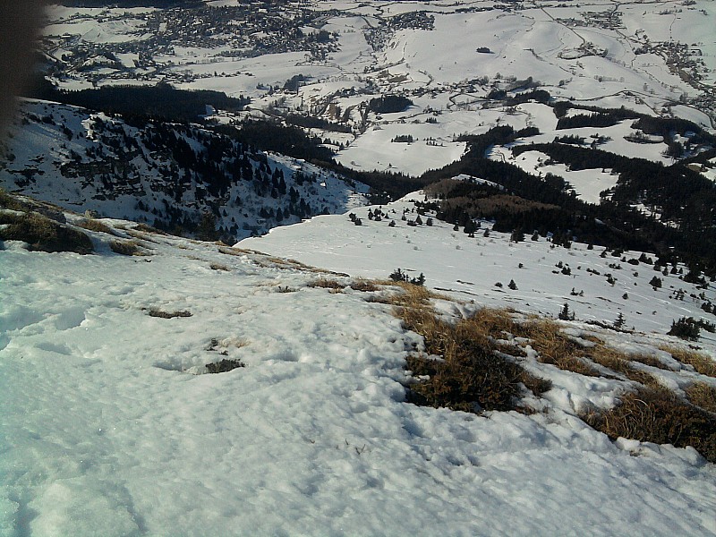#2 La course vue du haut : Il y a quand même encore de la neige (mais plus pour longtemps je crois !) La course vue du haut : Il y a quand même encore de la neige (mais plus pour longtemps je crois !)