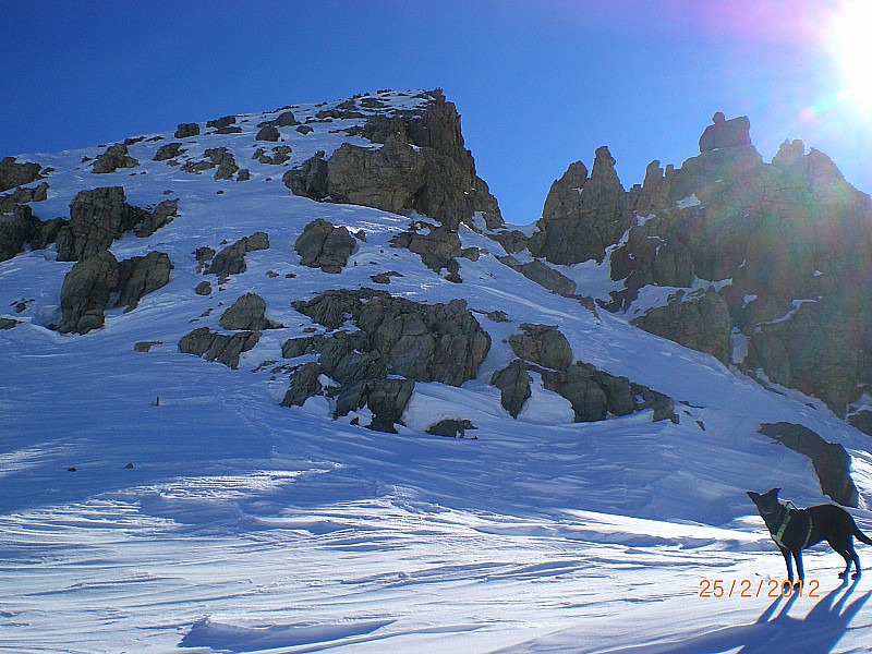 #5 Roche Colombe : La sortie vers le sommet Roche Colombe : La sortie vers le sommet