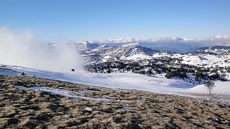 #5 Hauts plateaux du Vercors : Le vent à fait son effet Hauts plateaux du Vercors : Le vent à fait son effet