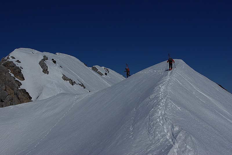 #5 Les Lances : l Les Lances : l'arête.