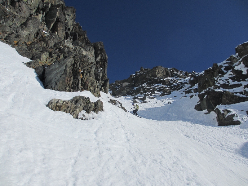 #6 Couloir SW : Au soleil c Couloir SW : Au soleil c'est mieux