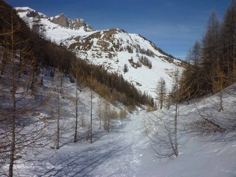 #5 vue d vue d'ensemble : Le chemin de descente.