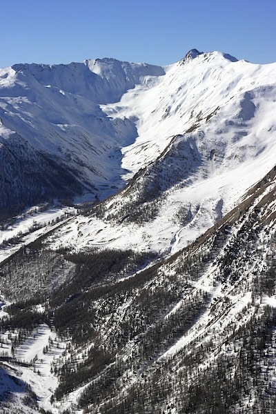 #1 Vue du sommet : Vue sur le Grand Vallon et le sommet de l Vue du sommet : Vue sur le Grand Vallon et le sommet de l'Aupillon