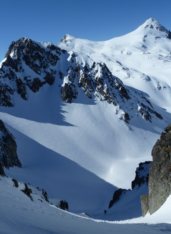 #2 dans le couloir : Rocher Blanc dans le fond dans le couloir : Rocher Blanc dans le fond