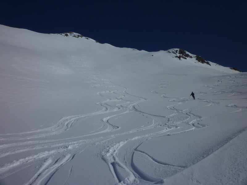 #10 vue d vue d'ensemble : Trace de descente.