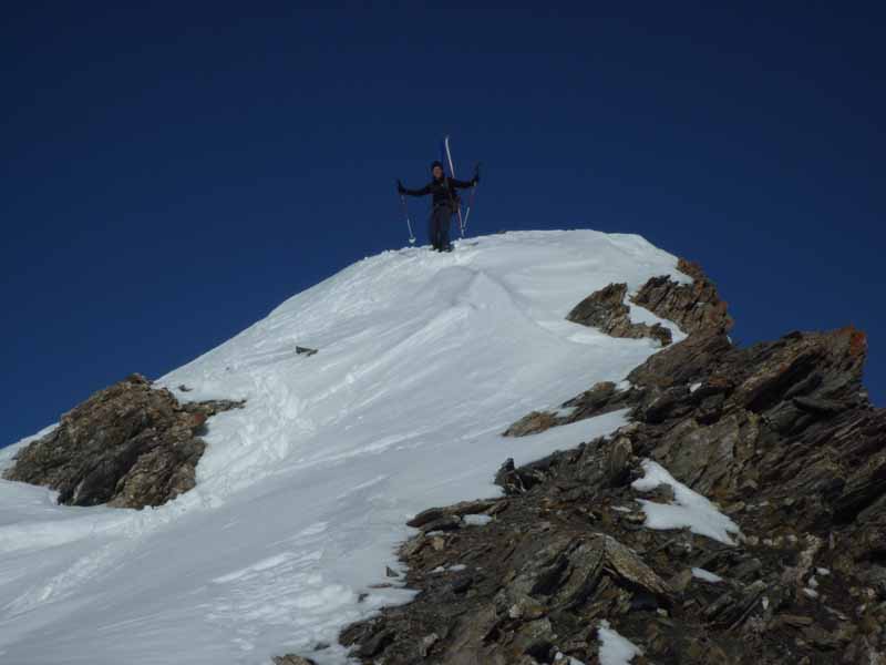 #6 vue d vue d'ensemble : Fabrice au sommet.