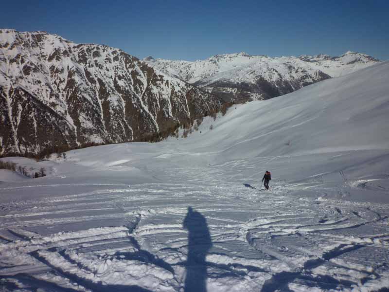 #2 vue d vue d'ensemble : Fabrice à la montée