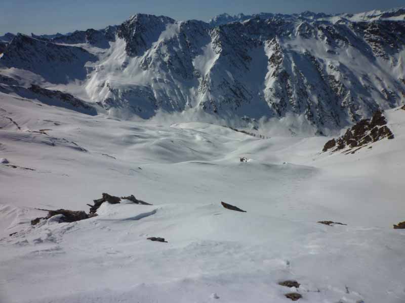 #5 vue d vue d'ensemble : Le vallon de descente.