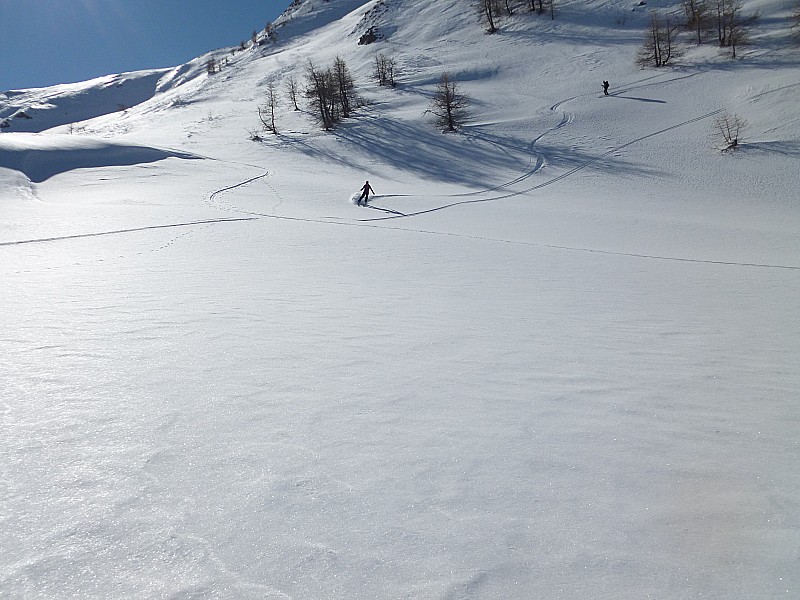 #3 dans le vallon d dans le vallon d'Urine : neige vierge et douce