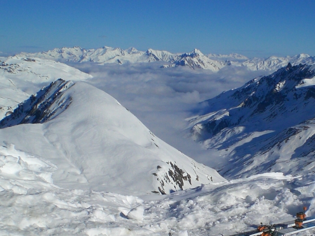 #2 Tête Noire : Mer de nuages sur la Haute Maurienne. Tête Noire : Mer de nuages sur la Haute Maurienne.