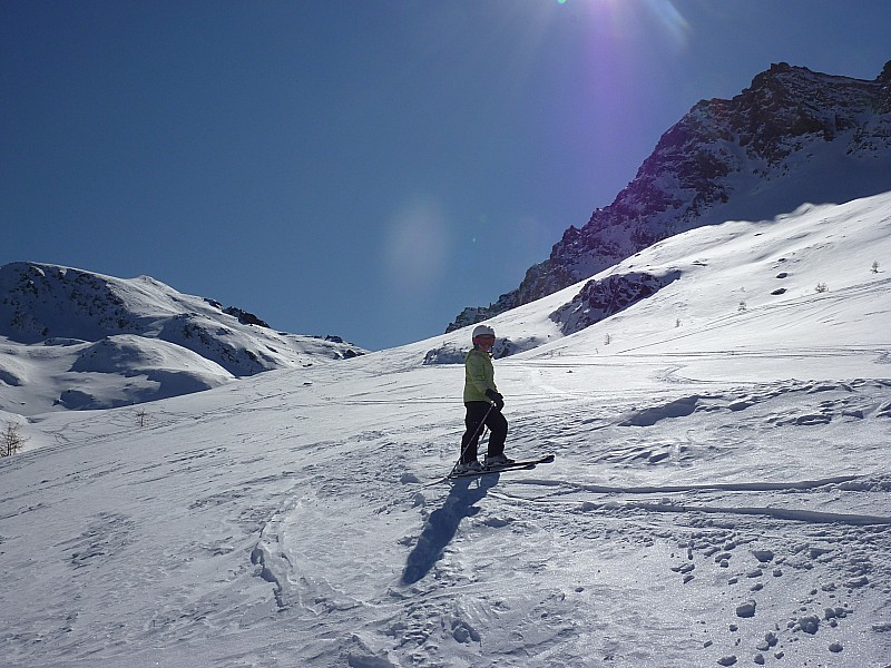 #2 Vallon du Longet : Manon dans la descente Vallon du Longet : Manon dans la descente