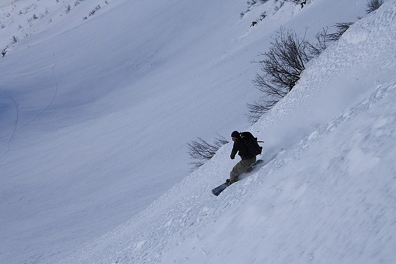 #9 TiJej dans ses oeuvres : malheureusement la neige alterne entre poudre et croute... TiJej dans ses oeuvres : malheureusement la neige alterne entre poudre et croute...
