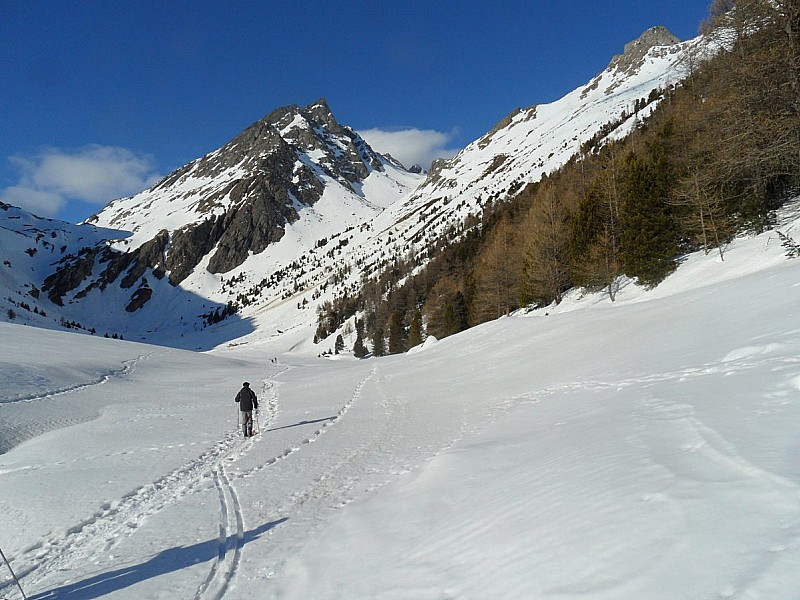 #4 Vallon : Le vallon de l Vallon : Le vallon de l'Orgère bien enneigé