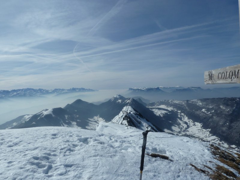 #3 Sommet du Colombier : vers le S c Sommet du Colombier : vers le S c'est moins bon
