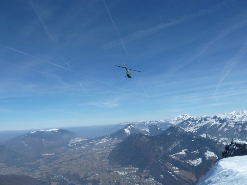 #4 Dent de Rossanaz : De la visite pendant le casse Croute Dent de Rossanaz : De la visite pendant le casse Croute