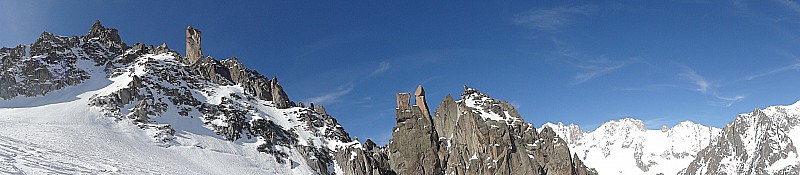 #1 Sur le Glacier du Mt Mallet : Quelques beaux sommets mythiques à deviner. Sur le Glacier du Mt Mallet : Quelques beaux sommets mythiques à deviner.