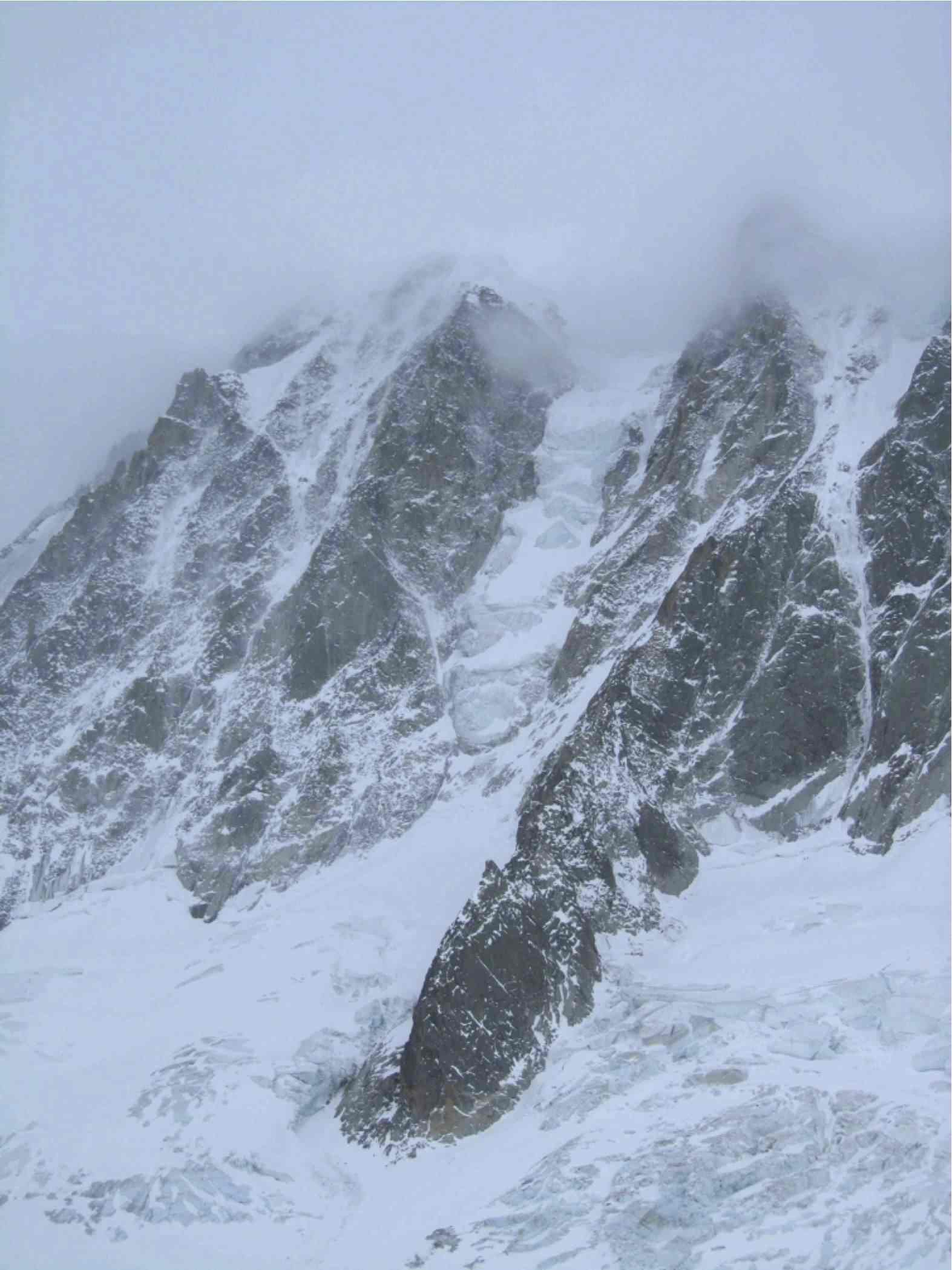 #1 Face N des courtes : depuis le glacier d Face N des courtes : depuis le glacier d'Argentière
