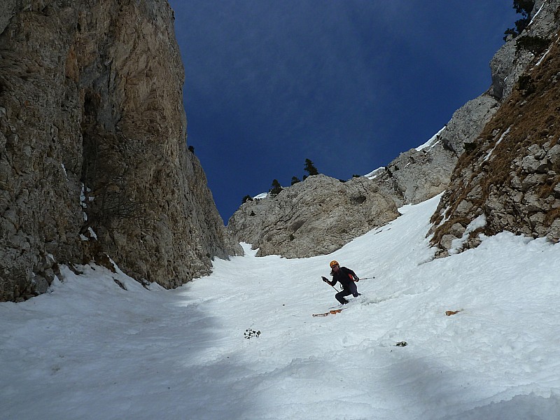 #8 Rochers du Parquet : Sous le bombé en neige toujours parfaite. Rochers du Parquet : Sous le bombé en neige toujours parfaite.