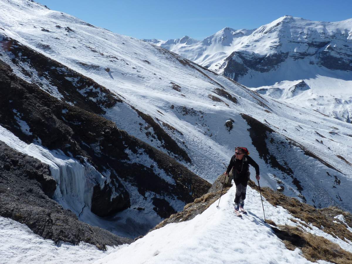 #6 Dans la montée : Du col nord de Chapeau rouge Dans la montée : Du col nord de Chapeau rouge