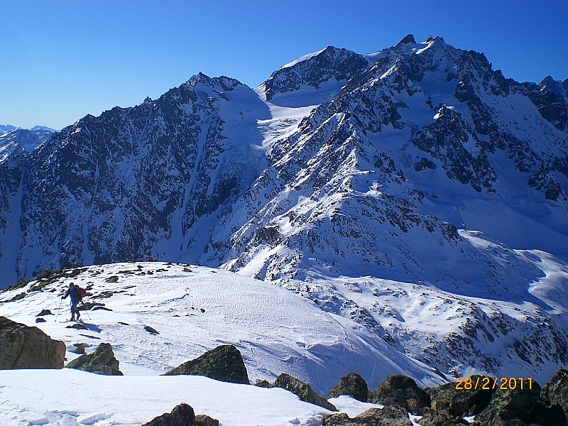 #1 Pointe l Pointe l'Etendard : Arrivée sur la Crête sommitale.