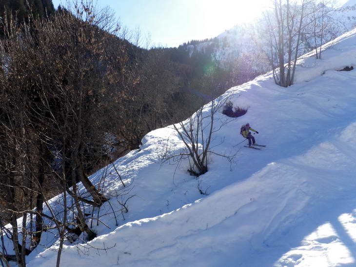 Gab en action : Un peu de skieur-cross pour finir