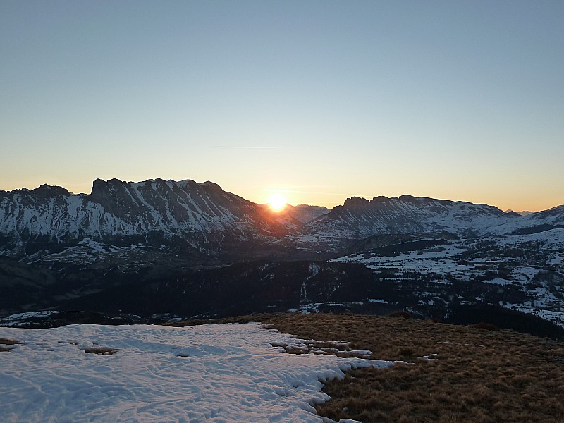 #3 Lever du soleil : entre Faraut et Ponsin Lever du soleil : entre Faraut et Ponsin