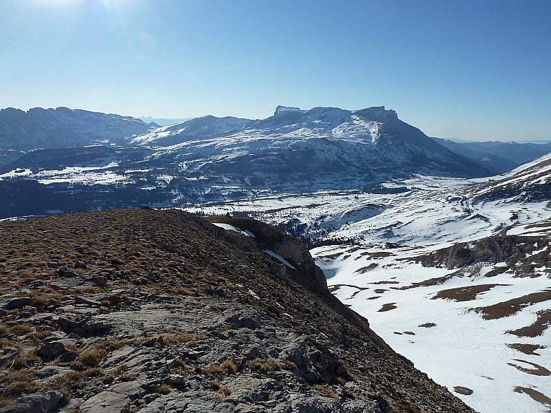 #7 Crête de l Crête de l'Etoile : vue vers le plateau de Bure