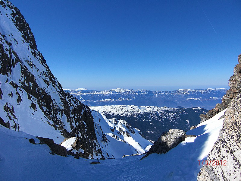 #1 Col d Col d'Arguille : Vue sur la chartreuse côté Nord