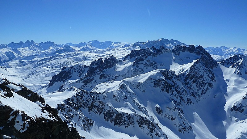#3 Bec d Bec d'Arguille : Pano depuis le sommet.